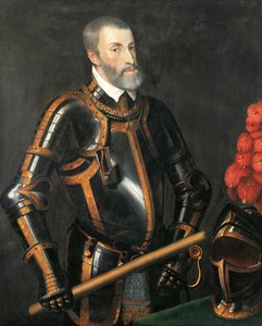 Porträt von Karl V. von Habsburg, Kaiser des Heiligen Römischen Reiches