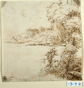Ansicht einer bergigen Küste von Titian (c.1488 1576)