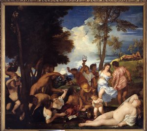 Ankunft des Bacchus auf der Insel Andros (Bacchanal der Andrier)