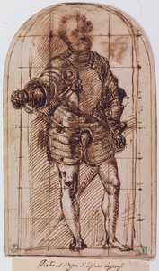 Studie für das Porträt des Herzogs von Urbino von Titian (c.1488 1576)