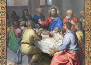 Das letzte Abendmahl (Detail)