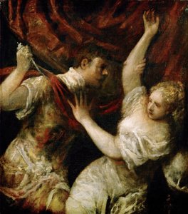 Tarquinius und Lucretia, ca. 1575