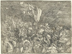 Die Versenkung von Pharaos Armee im Roten Meer von Titian