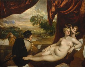 Venus und der Lautenspieler, ca. 1565-70