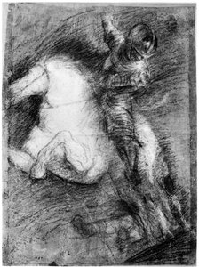 Reiter für die Schlacht von Cadore, ca. 1525, 1937 von Tiziano Vecelli