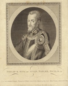 König Philipp II. von Spanien von Tiziano Vecelli
