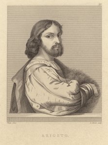 Ludovico Ariosto - italienischer Dichter (1474-1533) von Tiziano Vecelli