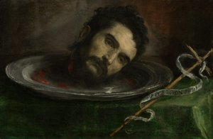 Kopf von Johannes dem Täufer, späte 1500er