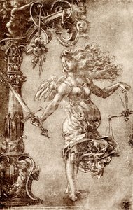 Justitia von Tobias Stimmer