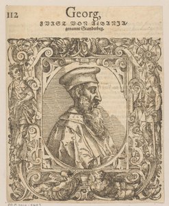 Porträt von Skanderbeg von Tobias Stimmer