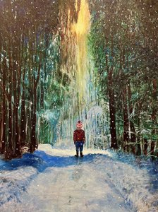 Winterwunder eines Kindes von Tom Blood