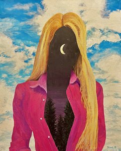 Geheimnisvolle Naturfrau von Tom Blood