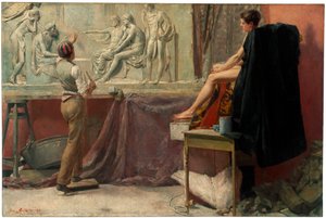 Das Atelier des Bildhauers