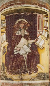 St. Hieronymus (Kirche San Nicolo, Treviso) von Tomaso da (late 15th century) Modena