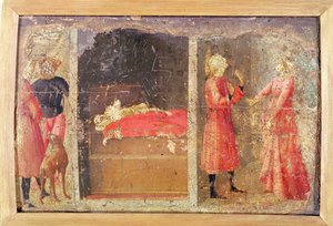 Geschichte des heiligen Julian des Gastfreundlichen von Tommaso Masaccio