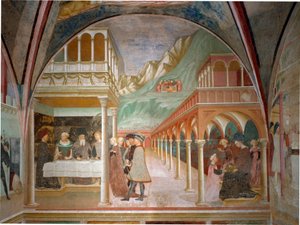 Zyklus des Lebens von Johannes dem Täufer: „Das Bankett des Herodes“