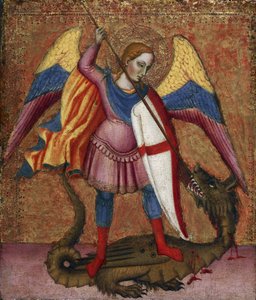 Der Erzengel Michael von Tommaso del (fl.1377–1392) Mazza