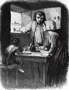 Illustration für Der Teufelsteich von Tony Johannot