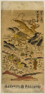 Sommer: Reispflanzung (Natsu: taue no zu), Nr. 2 aus der Serie "Die vier Jahreszeiten der Bauern (Shiki no hyakusho)" von Torii Kiyomasu II