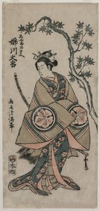 Anekawa Daisuke als Ayame-no-mae von Torii Kiyomitsu