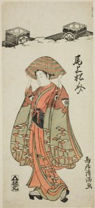 Der Schauspieler Onoe Matsusuke I von Torii Kiyomitsu I