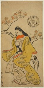 Der Schauspieler Hanaoka Miyako von Torii Kiyonobu I
