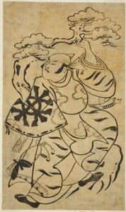 Der Schauspieler Nakamura Denkuro I von Torii Kiyonobu I