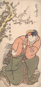 Schauspieler Yamashita Kinsaku II als Sadatos Frau Iwate, 1794-95