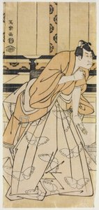 Der Schauspieler Ichikawa Danjuro VI als Soga no Goro Tokimune (Rokudai-me Ichikawa Danjuro no Soga no Goro Tokimune) von Toshusai Sharaku