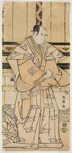 Der Schauspieler Ichikawa Yaozo III als Soga no Juro Sukenari (Sandai-me Ichikawa Yaozo no Soga no Juro Sukenari) von Toshusai Sharaku
