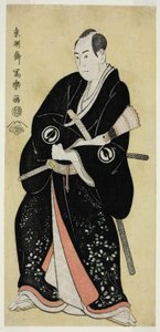 Der Schauspieler Sawamura Sojuro III als Nagoya Sanza Motoharu
