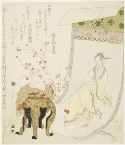 Daoistischer Unsterblicher Huang Chuping von Totoya Hokkei