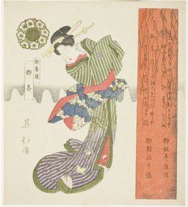 Weiden-Tee (Yanagicha), aus der Serie "Eine Serie von Weiden (Yanagi bantsuzuki)" von Totoya Hokkei
