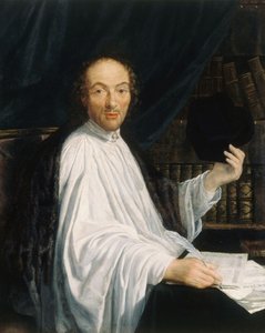 Porträt des Dichters Jean-Baptiste de Santeuil von Toussain Dumée