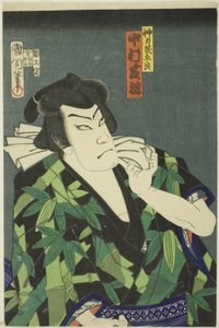 Der Schauspieler Nakamura Shikan IV als Jinriki Tamigoro