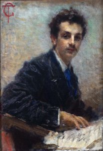 Porträt des Komponisten Benedetto Junck