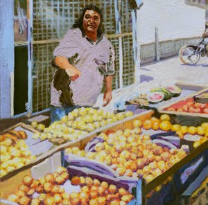 Obstverkäufer (San Juan, Argentinien)