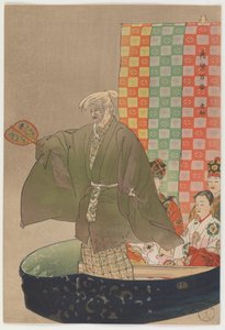 Heimwärts nach China (Farbholzschnitt)
