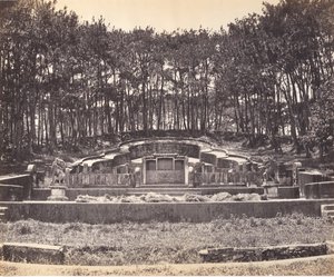 Mandarin-Grab in Foochow, ca. 1869