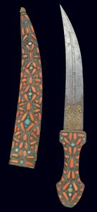Osmanischer Dolch, erste Hälfte des 18. Jahrhunderts von Turkish School