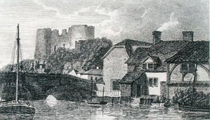 Ansicht von Tunbridge, graviert von Murray, aus Michael Faradays Sammelalbum