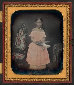 Porträt eines Mädchens, möglicherweise Josephine Folks, ca. 1854