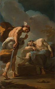 Merkur kurz vor der Enthauptung von Argus, ca. 1770-1775