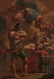 Die Hinrichtung von Johannes dem Täufer, ca. 1770