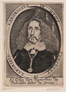 Don Bernardino de Rebolledo, spanischer Gesandter von Ubekendt