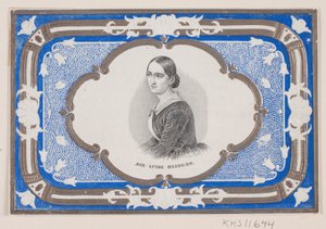 Johanne Luise Heiberg. Schokoladenverpackung