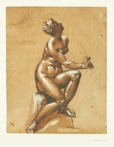 Nackte Frauenfigur