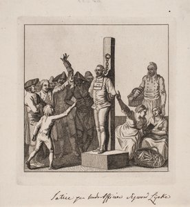 Satire auf Unteroffizier Sigvard Lycke