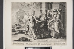 Die Flucht von Lot und seiner Familie aus Sodom von Ubekendt