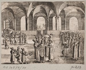 Hochzeit in einer russischen Kirche